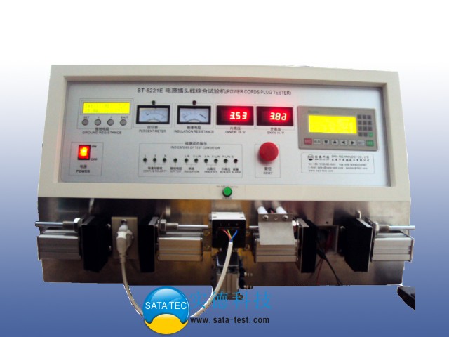 ST-5221E Power Cable Plug Tester